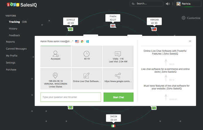 Zoho SalesIQ