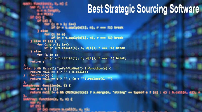 Best Strategic Sourcing Software